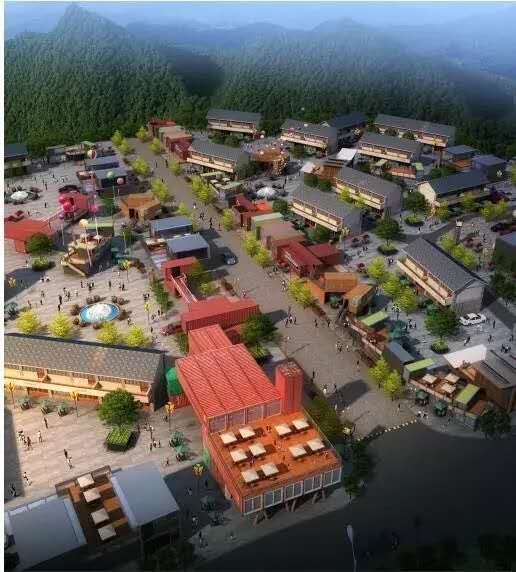 朱砂古鎮(zhèn)2017年大力開(kāi)展工程建設(shè)